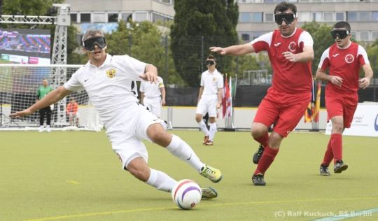 Blind football