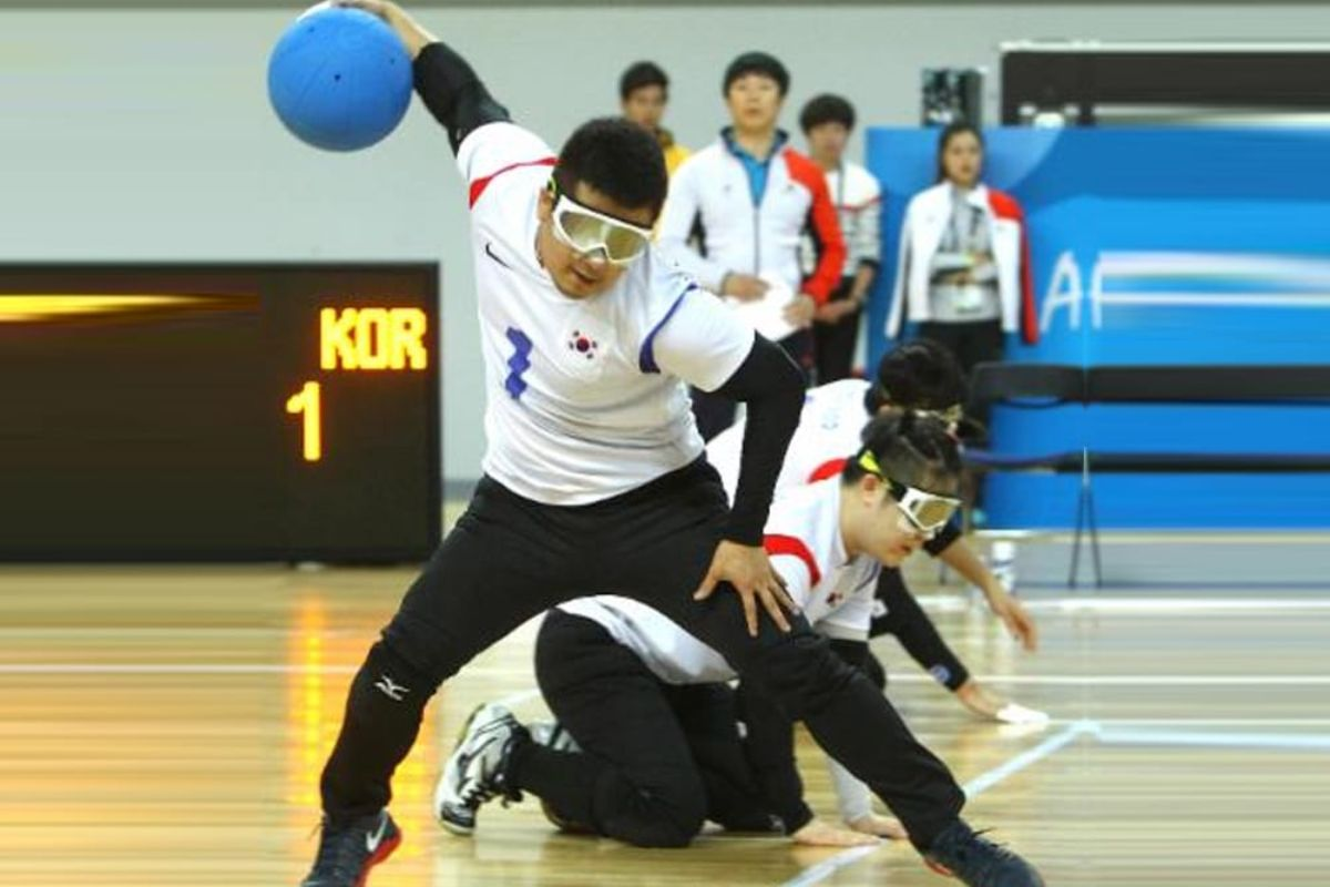 goalball players