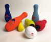 Bowling Light - Complete set - new foam skittles