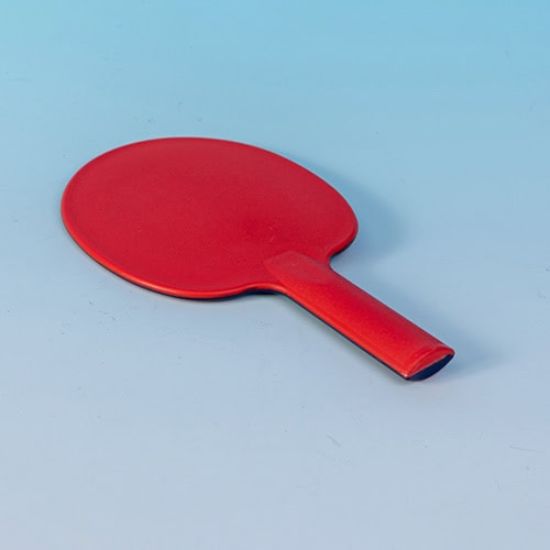 Hard Boccia Referee paddle, red side