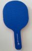 Foam bat one side red and one side blue - blue side showing