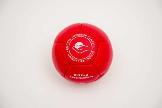 Single-red-Superior-Classic-boccia-ball,