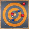 Boccia balls on Floor Target Mat