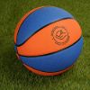 Basketball size 7 blue and orange rubber