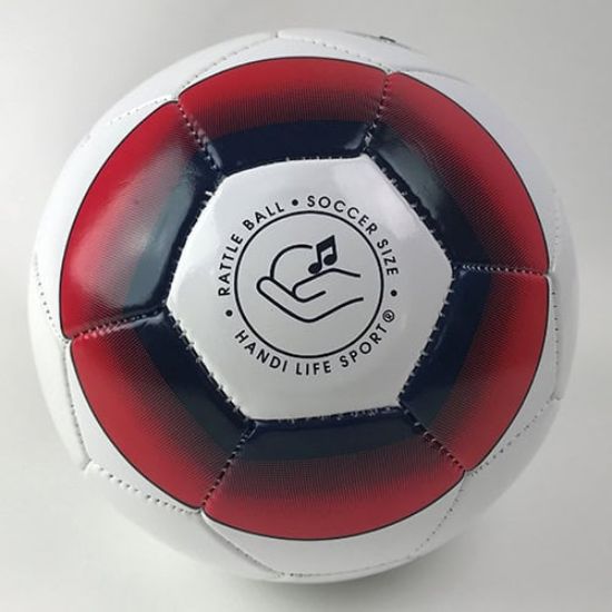 Rattling soccer ball, size 4