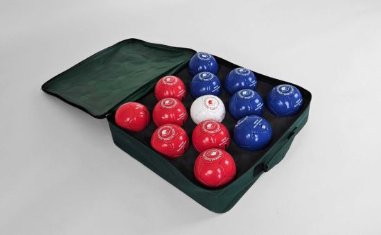 Picture of Boccia Superior Shine in Green Bag