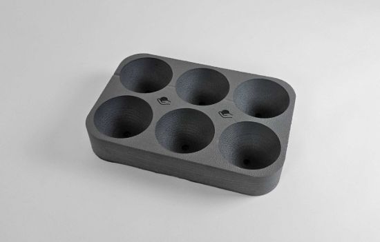 Picture of Boccia Foam Tray for 6 Balls, Grey