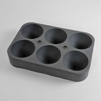 Picture of Boccia Foam Tray for 6 Balls, Grey
