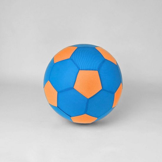 Picture of Large Fabric Ball in Blue and Orange