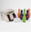 Picture of Indoor Bowling Set with Skittles and Soft Ball in Canvas Bag