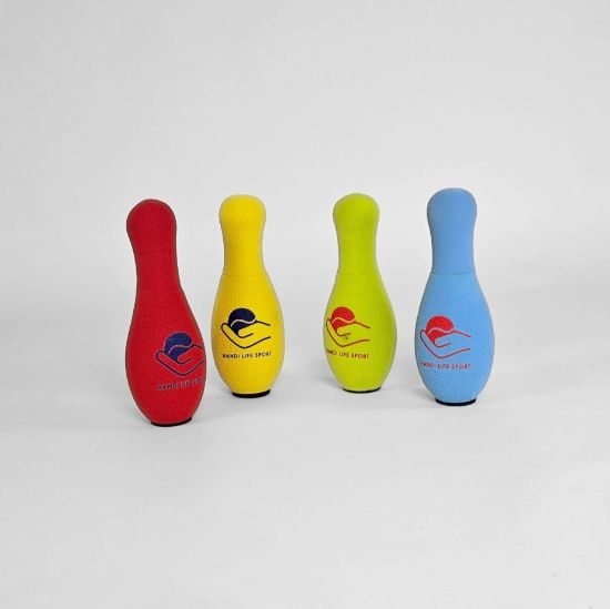 Picture of 4 Soft Indoor Skittles for Precision Games and Practice