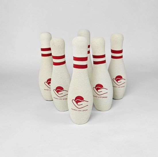 Picture of Set of 6 White Foam Skittles