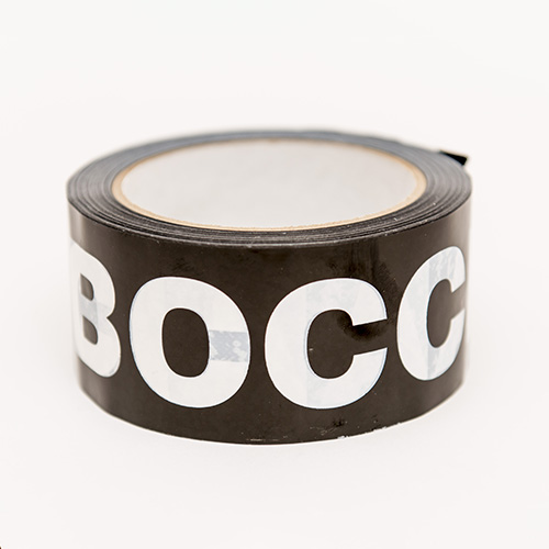 Black and white boccia tape