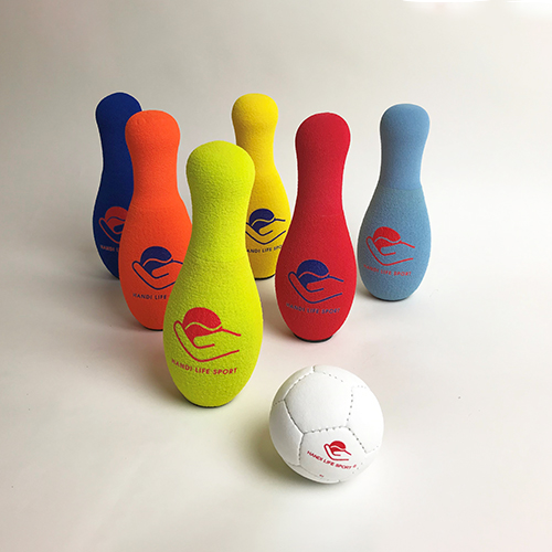 Bowling Light - Complete set - new foam skittles