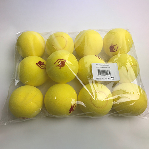 Package with 12 Blind Tennis balls, new model