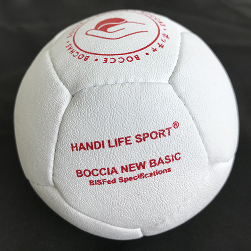 Single white New Basic boccia ball