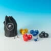 Petanque Superior set with 12 balls and 2 target balls
