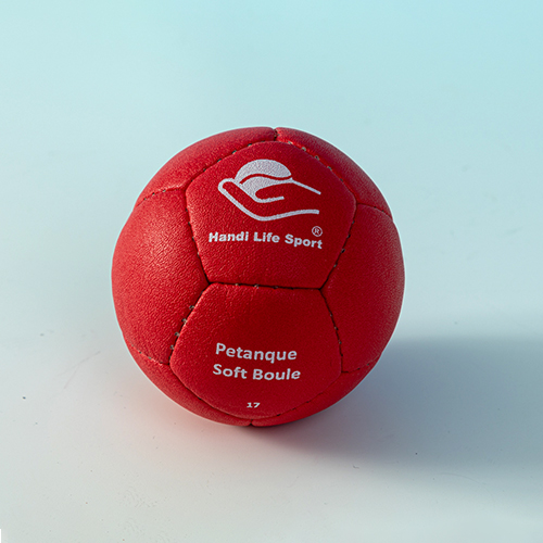 Enkelt rød Petanque Superior bold