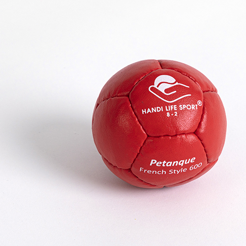 Enkelt rød Petanque French Style 600 bold