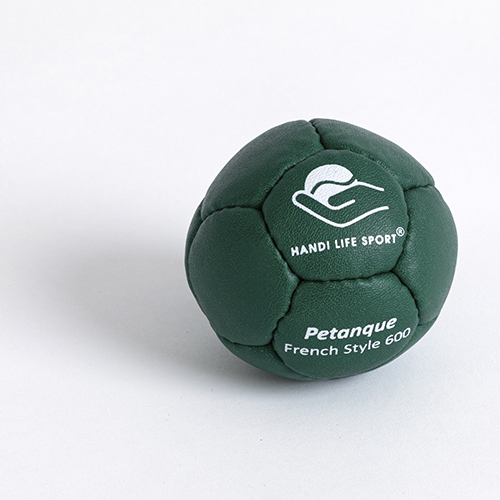 Single green Petanque French Style 600 ball