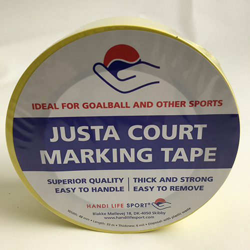 140949Justa Goalball tape – 6 ruller