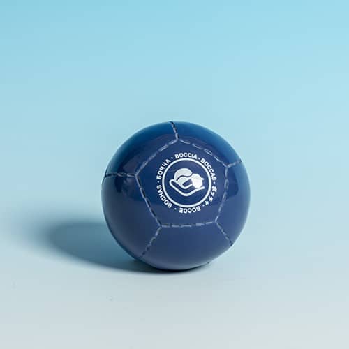 Blue Boccia Resin ball for decoration