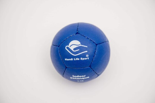 Enkelt blå Petanque Superior bold