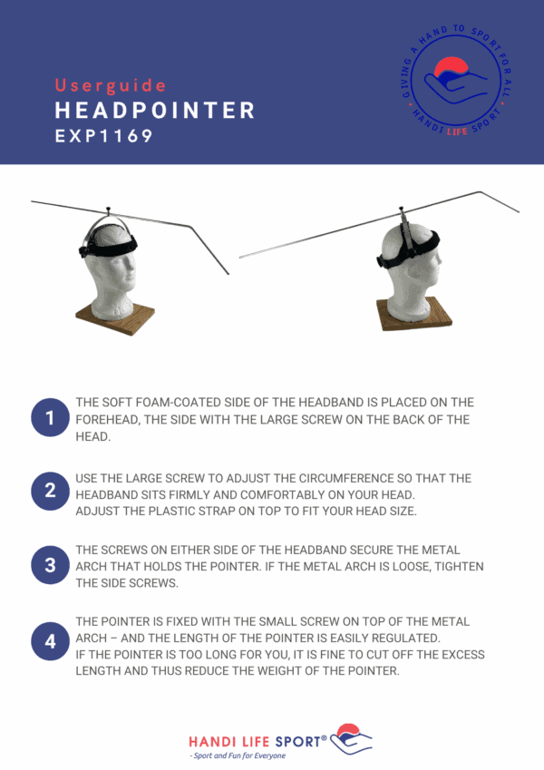 EXP1169 Headpointer - user guide