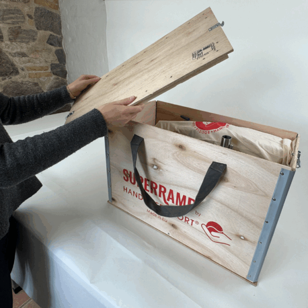 Packing the SuperRamp box - for carrying the SuperRamp