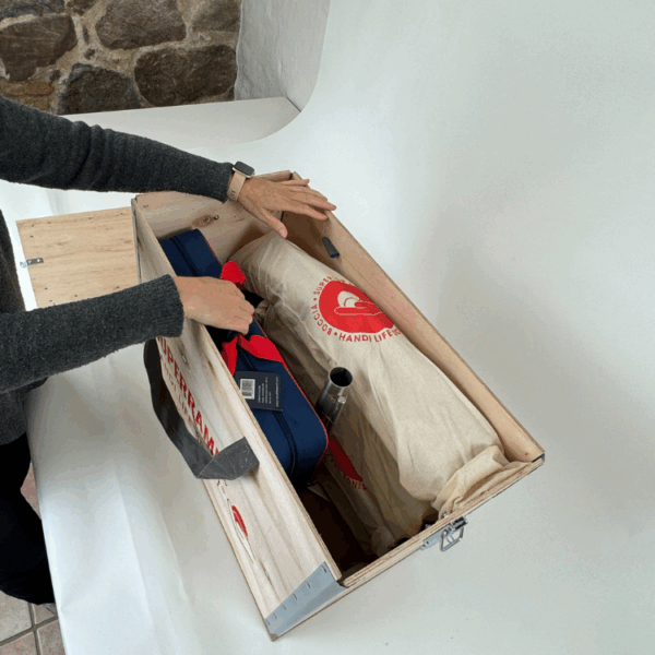 Packing the SuperRamp box - for carrying the SuperRamp